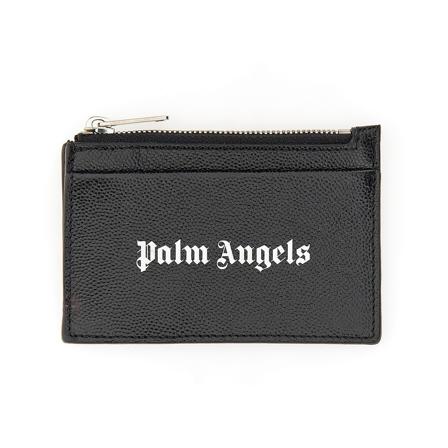 Palm Angels, Card Holder Czarny, Mężczyzna, Rozmiar: ONE Size