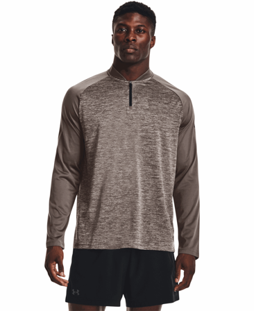 Under Armour Tech 2.0 Novelty 1/4 Zip Fresh Clay/Black