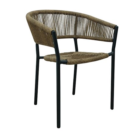 Breeze-tuoli, musta pähkinäpuu, 56x60x78cm