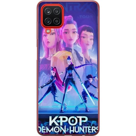 Kompatibelt Mobilskal till Samsung Samsung Galaxy A12 Trendiga KPop Demon Hunters docka figur