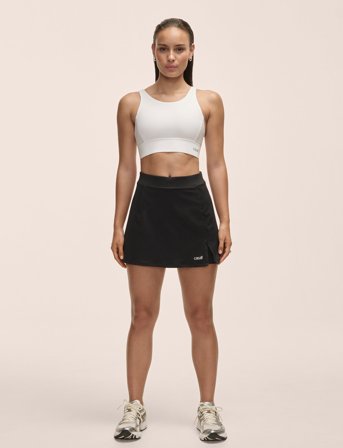 Casall Court Slit Skirt - Black - 34