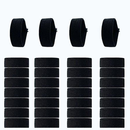 32 kpl Hautajaiset Musta Muisto Käsivarsinauha Suru Käsivarsinauha Poliisinauha Joustava Käsivarsinauha (LGL)