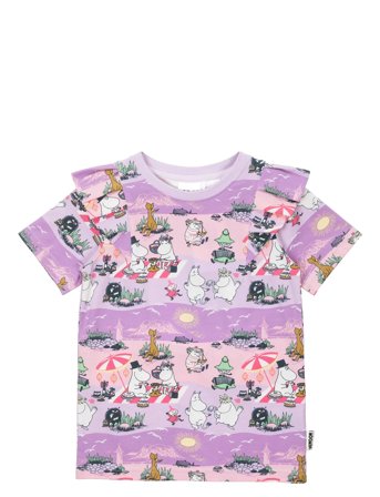 MUMIN Stranddag T-Shirt - Purple - 116
