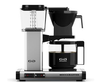 Moccamaster Automatic Polished Silver - Utmärkt kaffe i varje kopp med Moccamaster