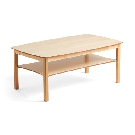 Couchtisch MARATHON, 1350x800 mm, Birke