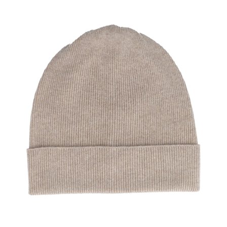 CTH Ericson - Béžová cuff Beanie - Vanessa Knitted Beanie Cashmere Sand Cuff @ Hatstore