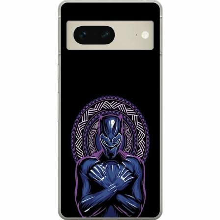 Google Pixel 7 Genomskinligt Skal Black Panther: Wakanda Forev