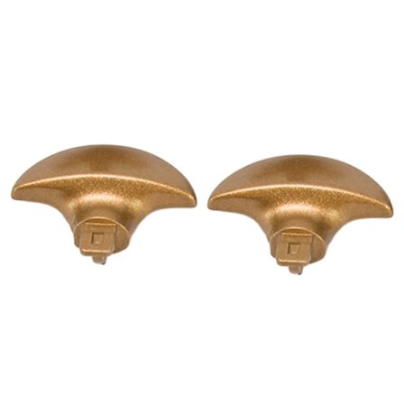 4 st spelkontrollknappar för PS5 Edge-kontroll - Professionella ersättningsknappar i metall för baksidan av PS5 Edge-kontroll - Guld