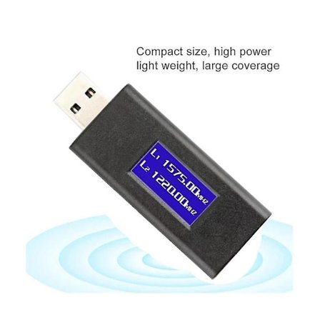 GPS-signalblokker for bil 1555-1580mhz GPS+Beidou Dual-kanals signaldetektor Personvernbeskyttelse Anti-interferens