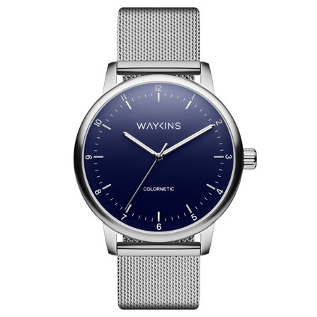 Colornetic | Reloj de acero que cambia de color para hombres - Relojes de pulsera