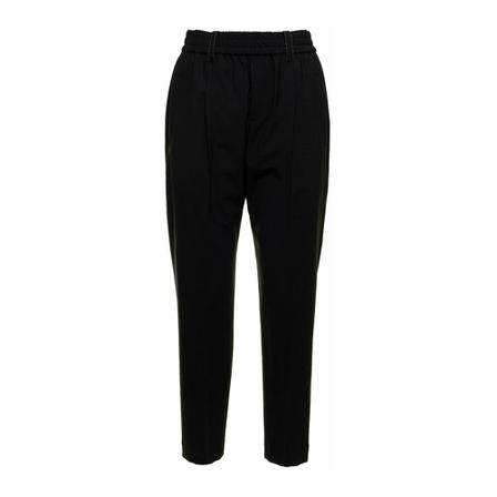 Brunello Cucinelli, Trousers Grijs, Dames, Maat:M