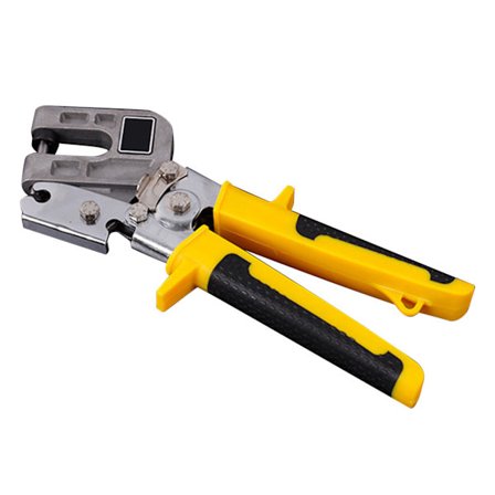 Metallikeel-pihdit Kattopaneelireiän lävistyskiinnitin Vyönreikätyökalu Nahalle Kartonki Muovi 1 kpl Keel-pihdit