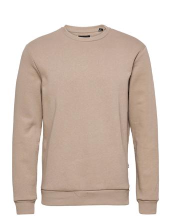 Onsceres Life Crew Neck Sweatshirt Trøje Beige ONLY & SONS