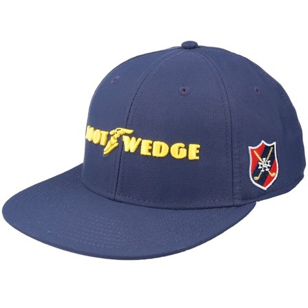 American Needle - Modrá snapback Kšiltovka - Foot Wedge Covert 19Th Hole Golf Navy Snapback @ Hatstore