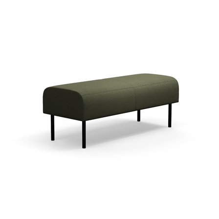 Modulsofa VARIETY, 2-Sitzer, Stoff Blues CSII, oliv