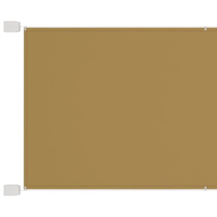 Markis vertikal beige 140x1000 cm oxfordtyg