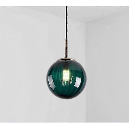 Moderne Glas Lysekrone Industrielt Farverigt Glas Pendel Lampe til Entré Spisestue osv. (Farve: Gre