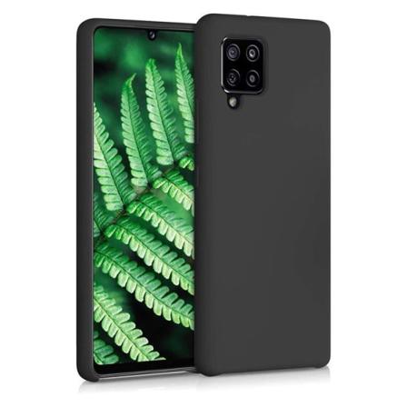Silikone Soft Fleksibel Skal Galaxy A42 - Sort Black