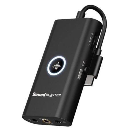 Creative Sound Blaster G3 - Externt ljudkort (USB-A/USB-C)
