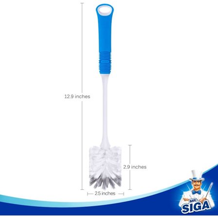 Långt handtag för gryta och pannrengöringsborste