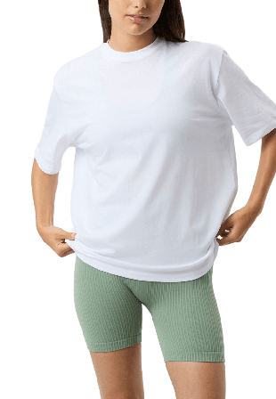 Björn Borg Sport Studio Oversized T-Shirt Träningskläder Dam Vit XS