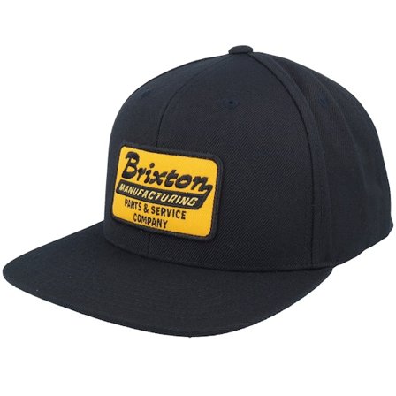 Brixton - Preto snapback Boné - Township MP Black Snapback @ Hatstore
