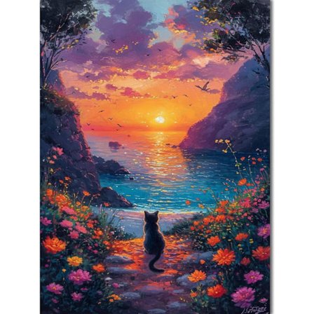 Påfågel Diamantmålning Nybörjare - 5D Fjäderdräkt Full Drill 30x40 cm Exotisk Väggkonst