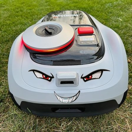 [NT] Ruohonleikkurin silmätarrat - Säänkestävät tarrat - yhteensopiva Gardena, Navimow, Luba 2, Worx robottiruohonleikkureiden kanssa