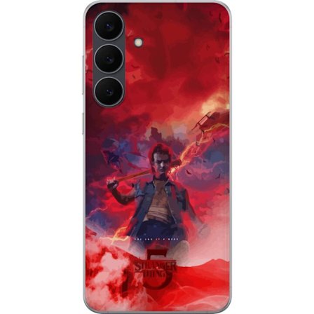 Kompatibelt Mobilskal till Samsung Samsung Galaxy S25 FE Episkt Stranger Things motiv med röd åska mörk energi och intensiv dramatik sci fi och fan
