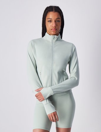 Champion Full Zip Sweatshirt - Green - S