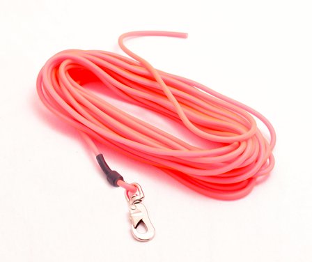Gummiert Sporline, Rosa - 6mm/15m
