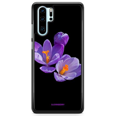 Bjornberry Hårdskal Huawei P30 Pro - Lila Blommor