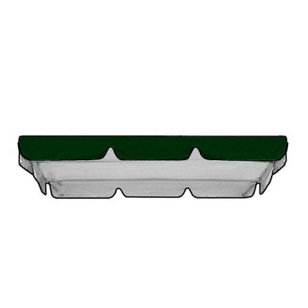 Skygge til Patio Udendørs Dobbelt Havegynger - Dæk Canopy Udskiftning Skyggeklud 164*114*15Cm