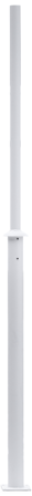 Westal Fast Stolpe 2,15 m Vit, Belysning
