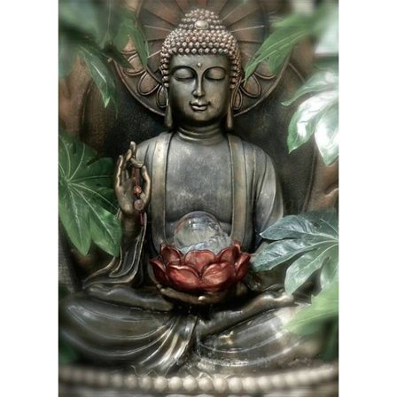30x40cm 5D DIY Diamantmålning Full, Buddha Staty Serie#I, DIY Diamant Strass