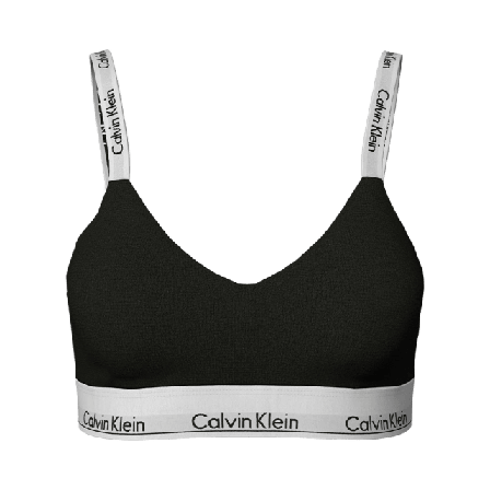 Calvin Klein Bralette med vadderad support i skön Bomull & modal blandning. Bh Dam Svart S