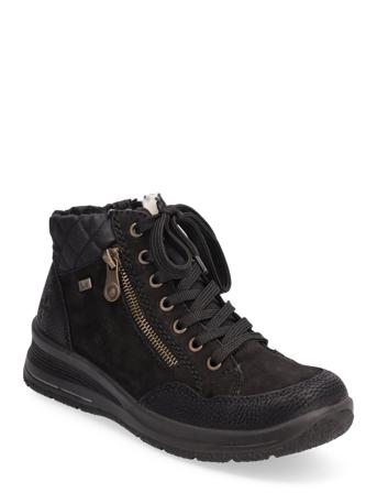 L7701-00 Shoes Wintershoes Winter Boots Musta Rieker