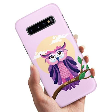 Samsung Galaxy S10 Plus - Deksel/Mobildeksel Fin Ugle