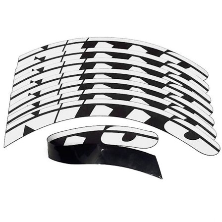 Dekorative Klistremerker til Bil, DIY for Dekk, Nav, Stylingsett med 8 Kule Dekaler