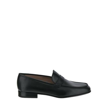 Salvatore Ferragamo, Lord Loafers Zwart, Heren, Maat:41 EU