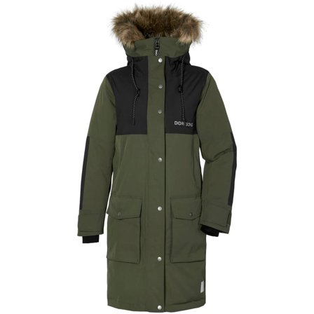 Didriksons Calla Women's Parka Women synthetic-lined parkas Green 44
