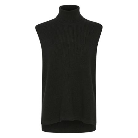 Kaffe Kamala knit vest Sort, Dame Veste