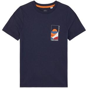 Kids - Timberland Kids Navy Graphic T-Shirt 10 Years - Tops - 10 years - Navy - Junge