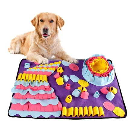 Hunde Energigivende Snusemåtte, Interaktivt Hundeuddannelseslegetøj, Snusemåtte Hjælper Hvalpe og Katte med at Sænke Tempoet på Deres Spisning