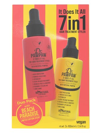 Dr.PawPaw Dr.pawpaw It Does It All - 7 In 1 Hair Treatment Styler Duo Pack - Nude - 200 ML