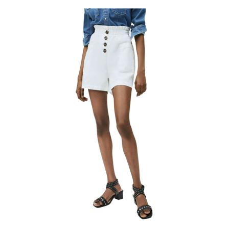 Pepe Jeans Shorts Nell Hvid, Dame