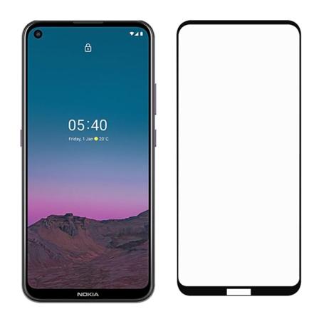 Nokia 5.4 fuld dækning hærdet glas skærmbeskyttelsesfilm (F Transparent
