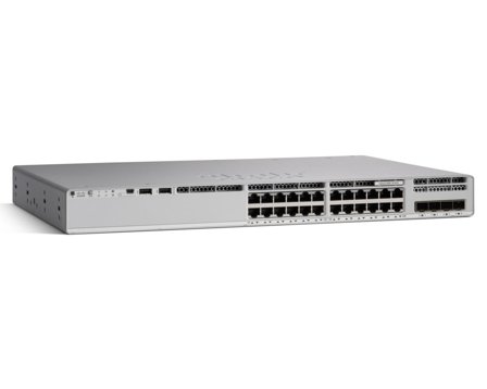 Cisco Catalyst 9200L - Network Advantage - switch - 24 porter - rackmonterbar