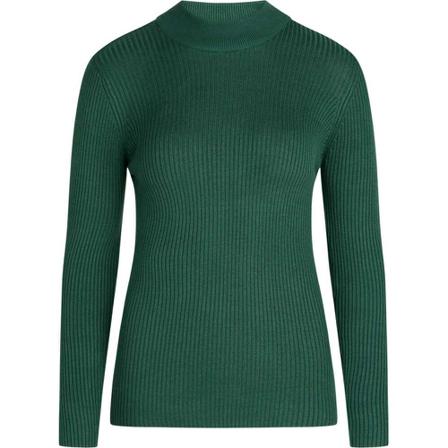 Sisters Point, Halia-ls knit hunter green Groen, Dames, Maat:L,Viscose