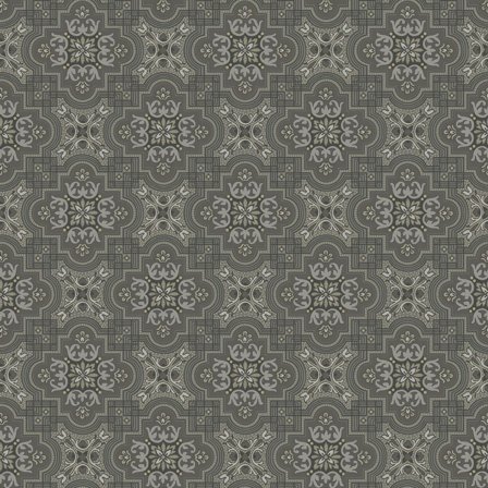 Duro Alnön 517-03P Tapetprov Gammelsvenska Klassiker 1850-1950, Mörkgrå, Färg & tapeter